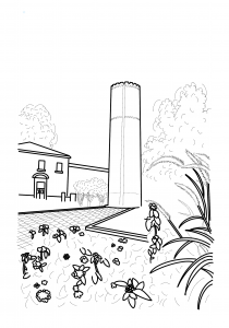 The Tower coloring page